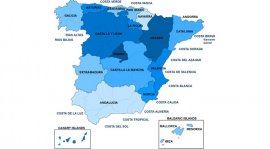 Карта курортов Испании, Коста Брава и Коста Дорада на карте