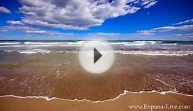 Видео Испания море песчаный